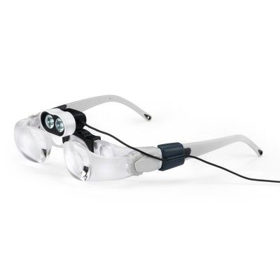 DentLight Eshenbach Optik - комплект бинокулярные лупы Eschenbach MaxDETAIL и осветитель Headlight LED