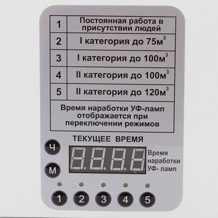СПДС-120-Р - рециркулятор ультрафиолетовый бактерицидный настенный - потолочный